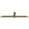 Ekena Millwork Eugene Smooth Timber Gable Bracket, Douglas Fir, 84"W x 21"H x 3 1/2"D x 5 1/2"F, 6/12 Pitch GBW084X21X0406EUG00SDF - alternate 3
